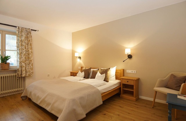 Apartamento "Mirabelle" sin barreras, 60 m² hasta 4 personas, planta baja, 2 dormitorios separados, terraza orientada al sur.