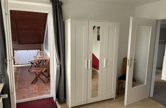 Apartamento 'Ferienwohnung Mit Balkon' con vistas al lago, jardín compartido y Wi-Fi