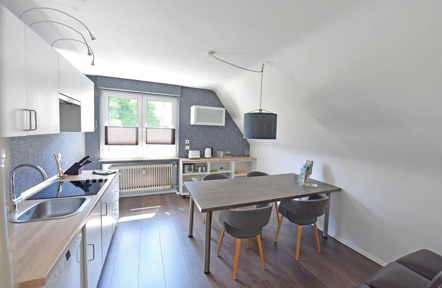 Ferinewohnung con vistas al castillo en el capital Schleiden del Parque Nacional de Eifel.