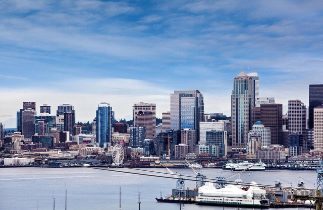 Sin defectos City Y Mountians Vistas en West Seattle 5 minutos a Alki