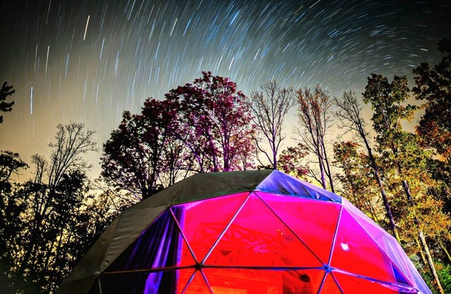 Forest Fairy dome in Smoky mountains - GlampiTiN