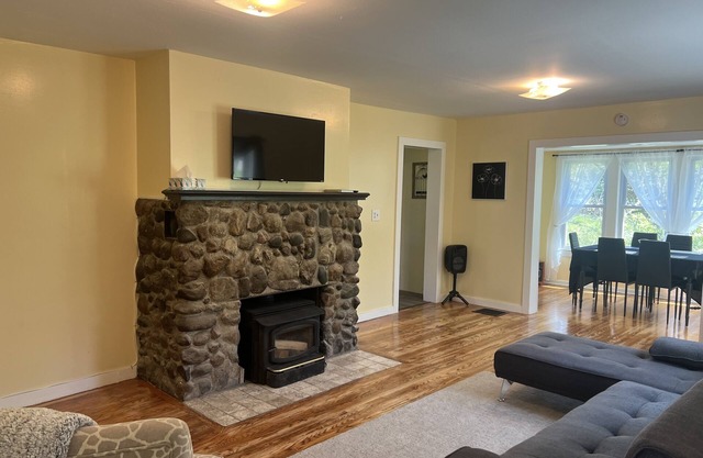 Fully renovated house with country privacy yet still close to Ithaca.