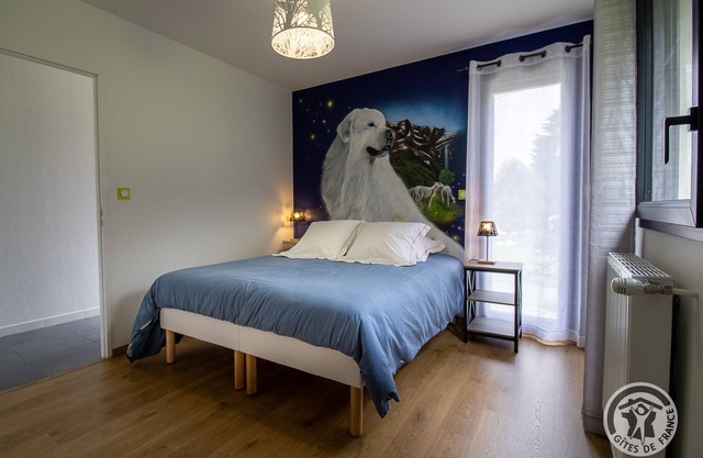 Gîte-Confortable-Baño con bañera