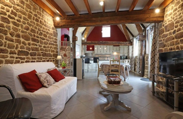 Casa rural Saint-Mars-d'Égrenne, 1 dormitorio, 3 personas