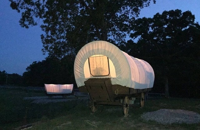 Glamping atrás en el tiempo