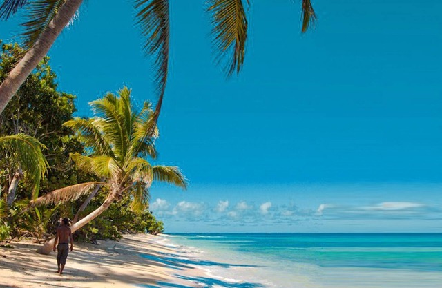 Glamping- Cabaña familiar frente a la playa- Isla Qamea- frente a Taveuni