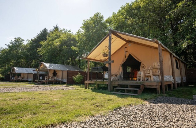 Glamping tent Village