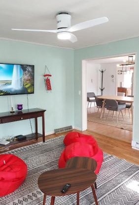 Gore Mtn Camp, 4BR, Office, 1GB WiFi, rafting, caves