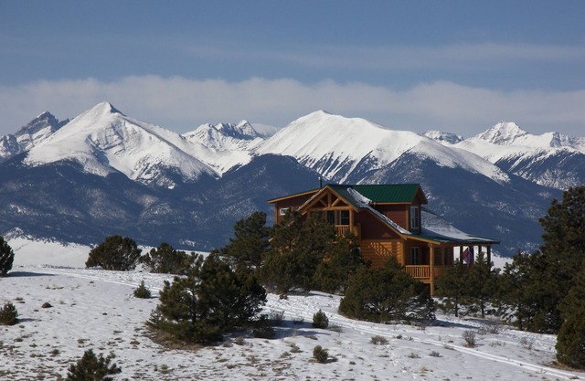 Chalet magnífico (con sauna) Con vistas Sangre De Cristo Mts