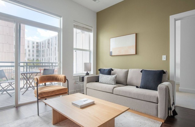 Great Alewife 2BR w/ Gym & W/D, nr Red Line, by Blueground