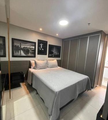 h-FLAT MOBILIADO PARQUE FLAMBOYANT, GOIÂNIA, GARAGEM "LOCAÇÃO MINIMA 2 NOITES"