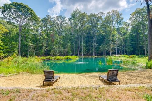 half Acre Pond, Rec Room! Private Oasis in Nanjemoy