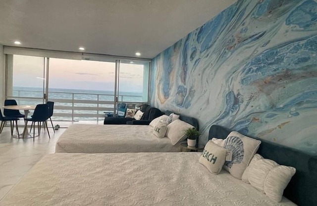 Hermoso apartamento frente al mar Ocean Blue Love❤️