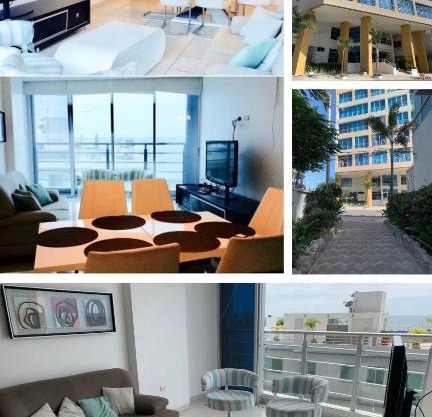 Hermoso Departamento Amueblado frente al mar