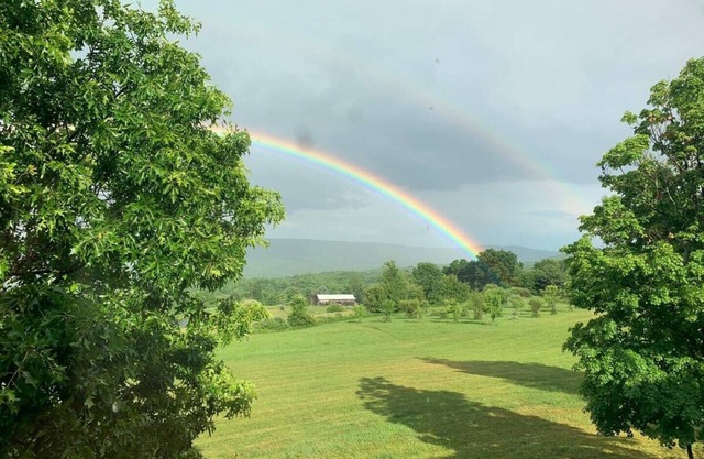 Hillside Retreat organic farm on 150 bucolic acres