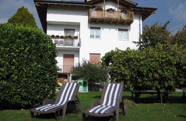 Casa vacacional con balcón
