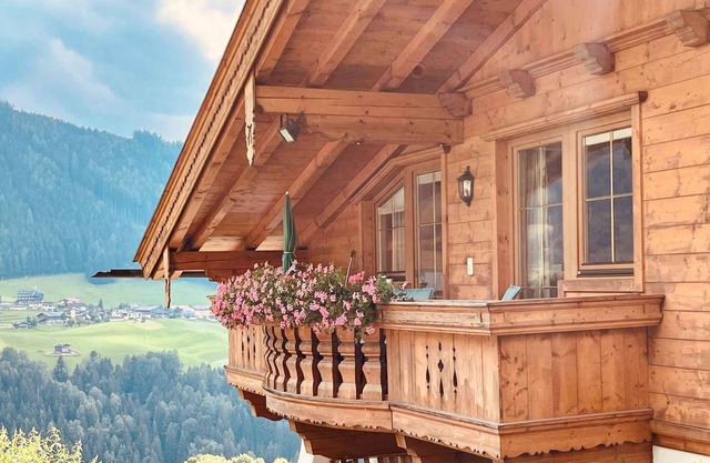 Apartamento vacacional con visra panoráica sobre el Zillertal