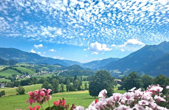 Apartamento vacacional "Knollgut Buchberg" con vistas a la montaña, terraza compartida y Wi-Fi