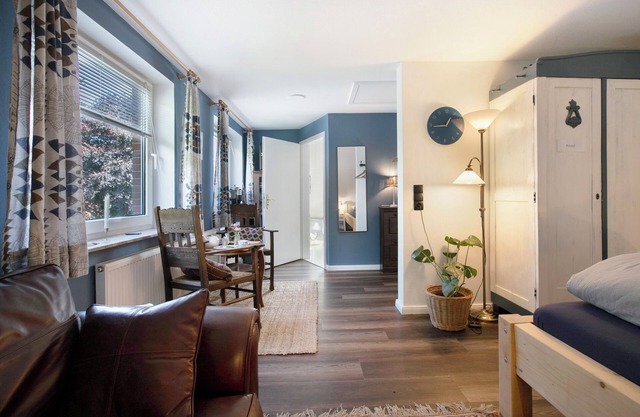 Apartamento vacacional 'Lillesoster' con terraza compartida, jardín y wifi, ideal para perros