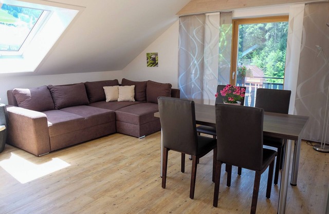 Apartamento 'Mühlefelsen, Typ B' con vistas a la montaña, balcón y Wi-Fi
