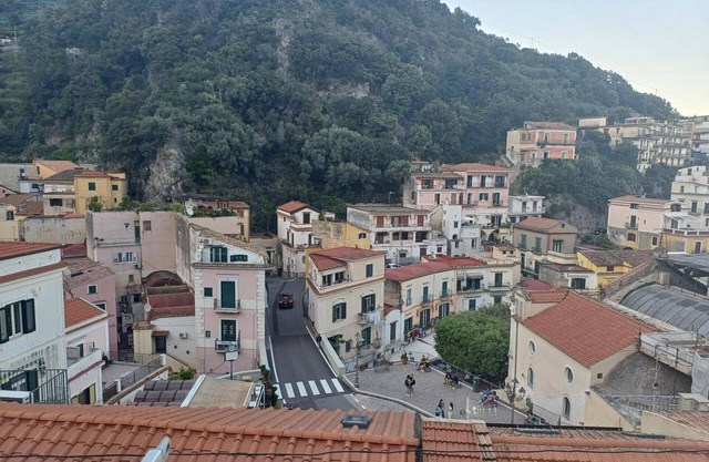 Casa de vacaciones 'A' Russella' con vistas al mar, Wi-Fi y aire acondicionado