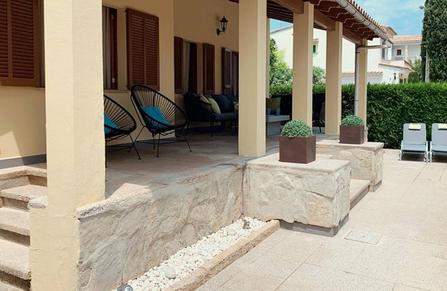 Casa Coromines con vista a la montaña, Wi-Fi y terraza