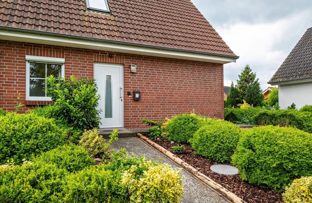 Casa de vacaciones 'Ferienhaus Beckerwitz' con terraza privada, jardín privado y Wi-Fi