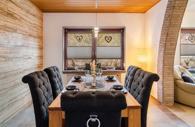 Casa de vacaciones 'Fewo Jaeger' con vistas a la montaña y Wi-Fi
