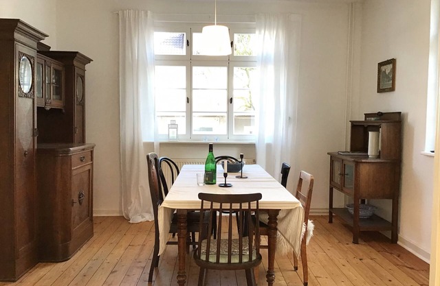 Casa de vacaciones 'Haus Vor Dem Schöneberger Tor' con terraza privada, jardín privado y Wi-Fi