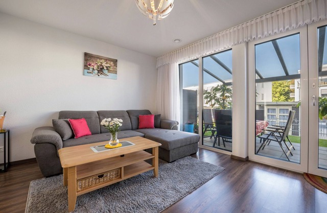 Casa de vacaciones "Lübeck Buntekuh" con jardín, balcón y aire acondicionado