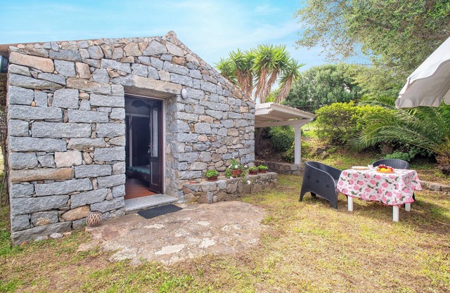Casa de vacaciones "La casetta con vista" con vistas al mar, terraza y jardín