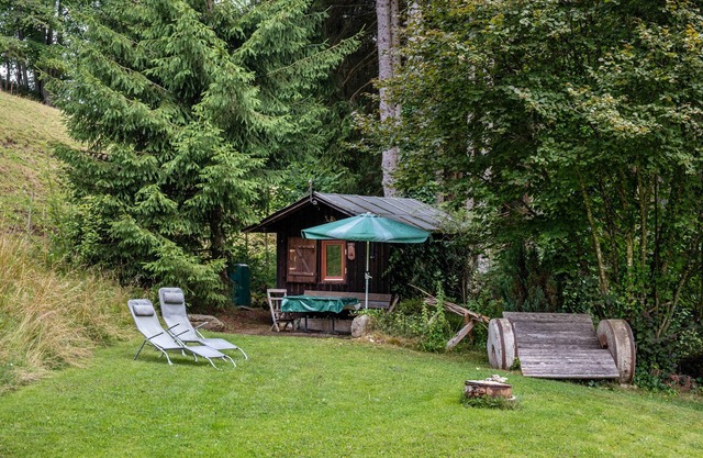 Casa de Vacaciones 'Mühle Am Wolfsgrund' con Vista a la Montaña, Terraza Privada y Jardín Privado
