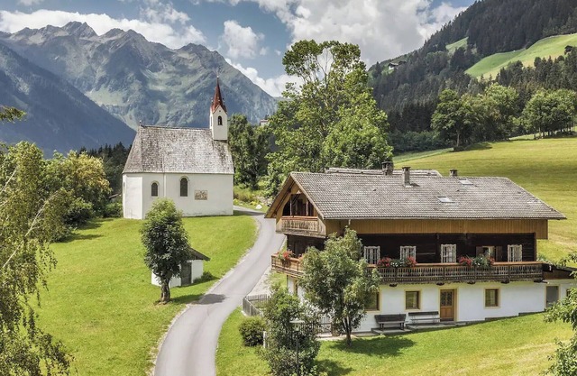 Casa de vacaciones 'Oberschneider' con vistas a la montaña, jardín privado y Wi-Fi