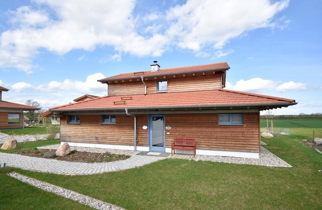 Casa de vacaciones 'Ostseeseele' con terraza privada, jardín privado y Wi-Fi