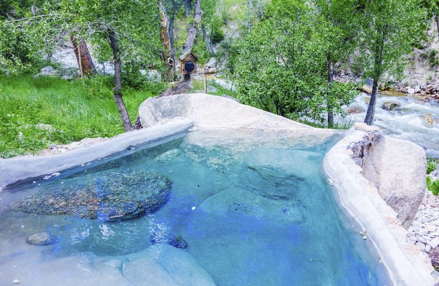Cabina de aguas termales de Holloway