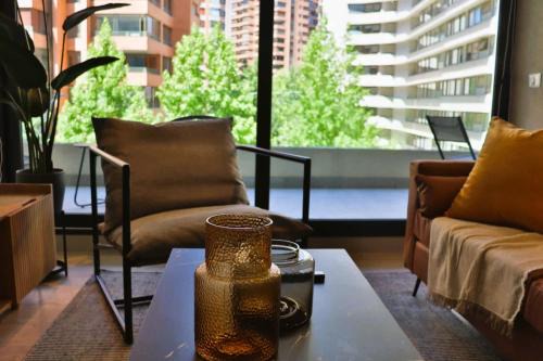 HOM I Espectacular Depto 2D2B 4 PAX Las Condes