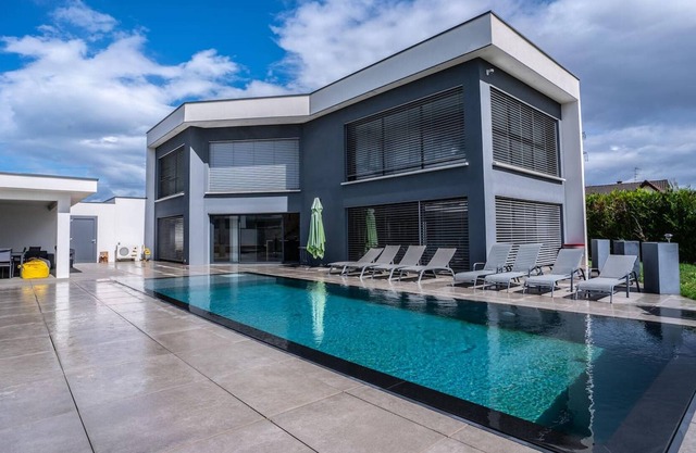 Homerez - Villa para 10 pers. con piscina, jacuzzi y jardín en Raedersheim