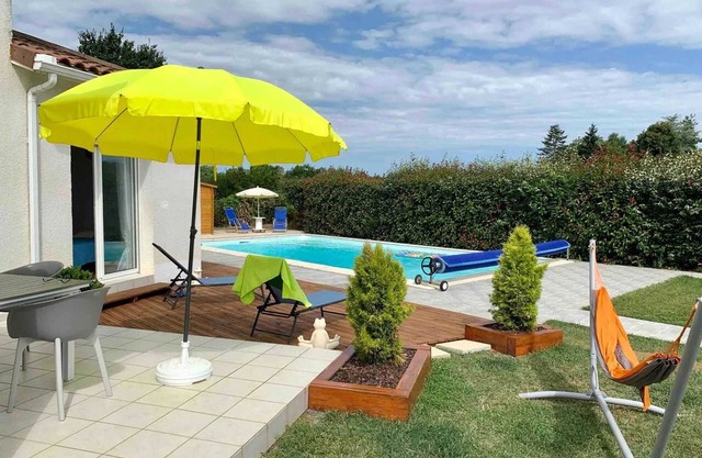 Homerez - Villa para 3 pers. con piscina, jardín y terraza en Saint-Gaudens