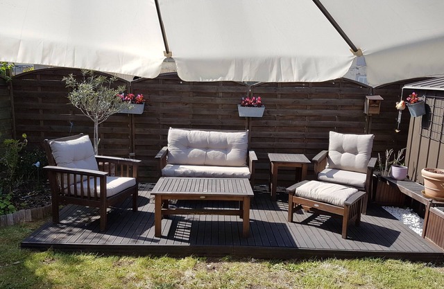 CASA a 150 metros de la playa para 6 personas entre Ouistreham y Courseulles