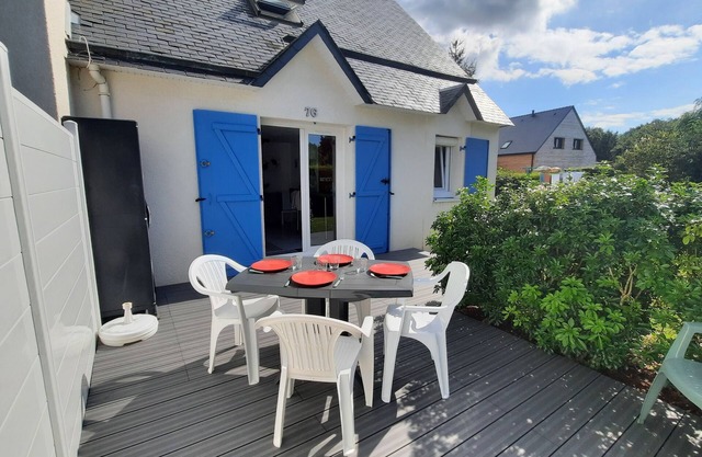 Casa 4 personas Residencia con piscina y tenis MOELAN SUR MER