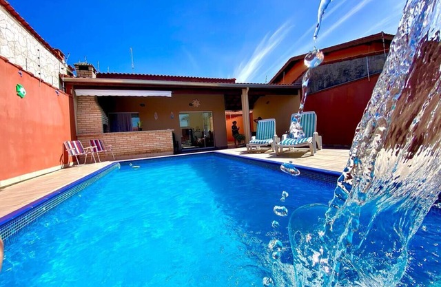 Casa de playa de lujo, piscina para adultos con hidro, cascada, barbacoa