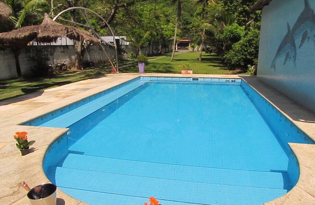 Casa en la habitación piscina Recreación y pequeños eventos.