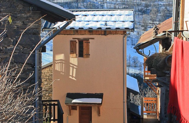 Casita de una aldea de St Martin de Belleville, esqui en las 3 Vallees