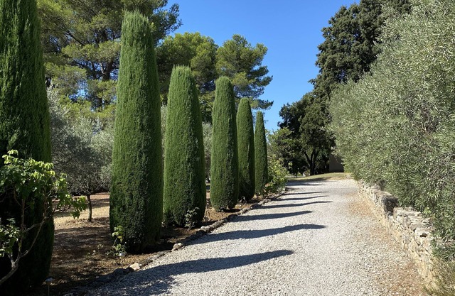 casa con piscina en una zona tranquila, sur de Luberon, entre viñedos y olivos.
