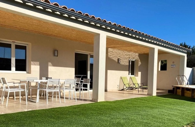 Casa con piscina y jardín privado en Saint-Théodorit - Casa 4 habitaciones 8 personas