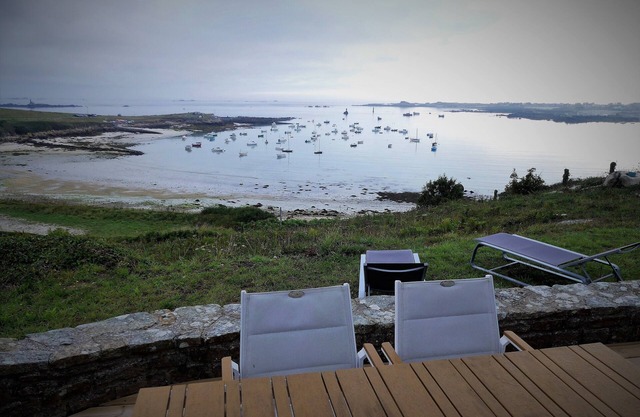 Casa con vista al mar