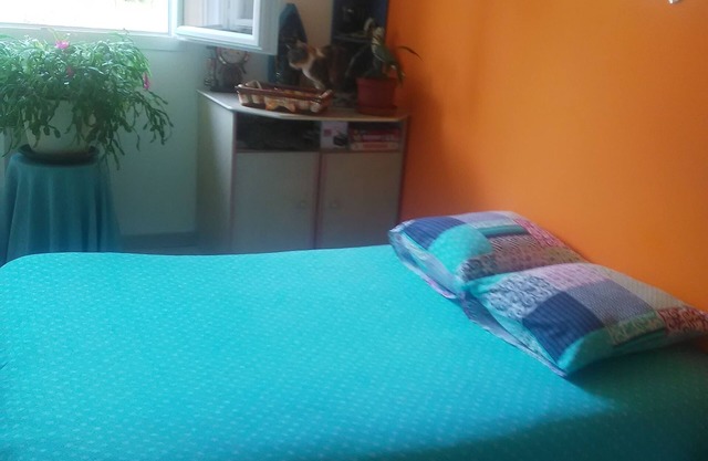 Alquilo una habitación para dos personas en un bungalow tranquilo.