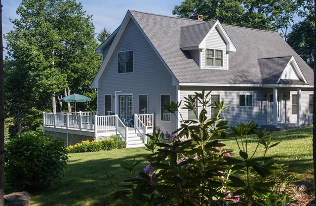Inmaculada Boothbay Region Aire acondicionado Waterfront Home