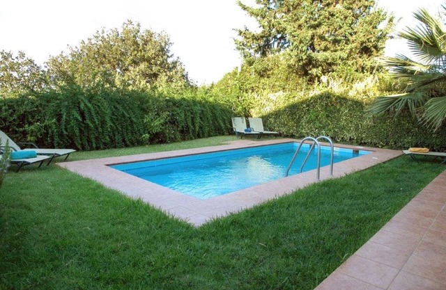 Impressive Rethymno Villa | 3 Bedrooms | Villa Kiriya | Private Garden | Private Outdoor Pool | BBQ | Outdoor Sitting and Dining Area | Prines