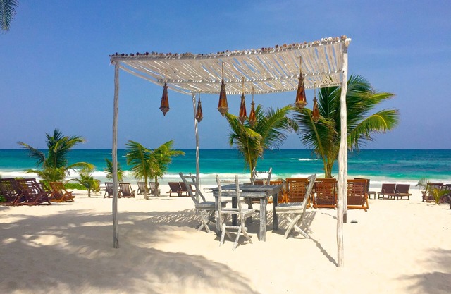 In the Heart of Tulum Town
